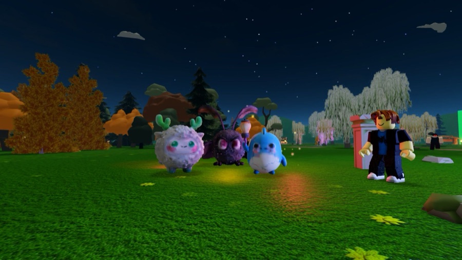 Rare creatures out at night