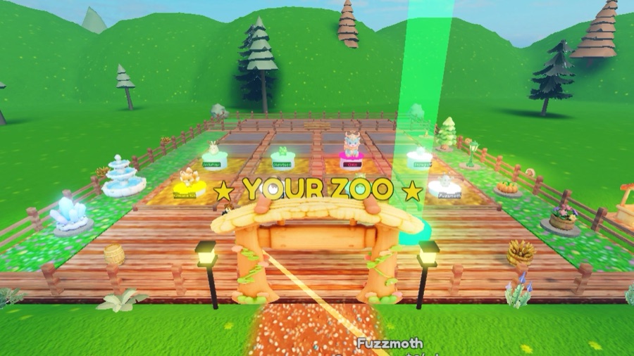 The gate of your zoo